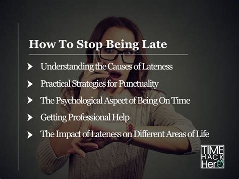 How to stop being late YOU Magazine