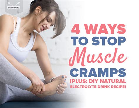 How to stop body cramps