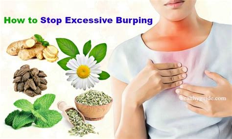 How to stop burping fast