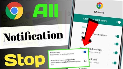 How to stop chrome alerts
