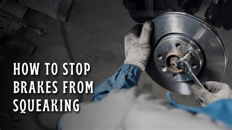 How to stop front brakes from squeaking
