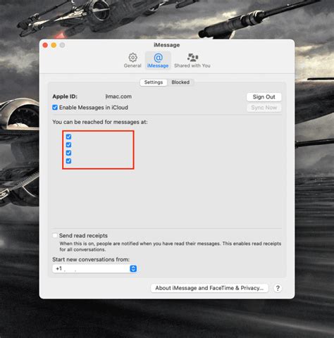 How to stop getting messages on mac