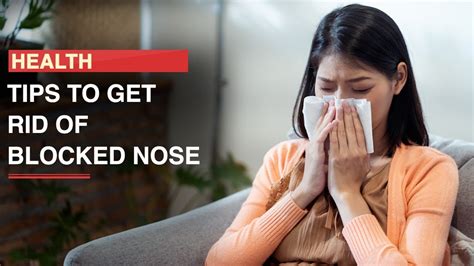 How to stop having a blocked nose