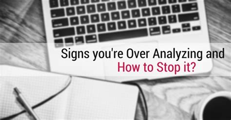 How to stop over analyzing my relationship