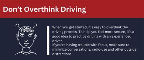 How to stop overthinking when driving