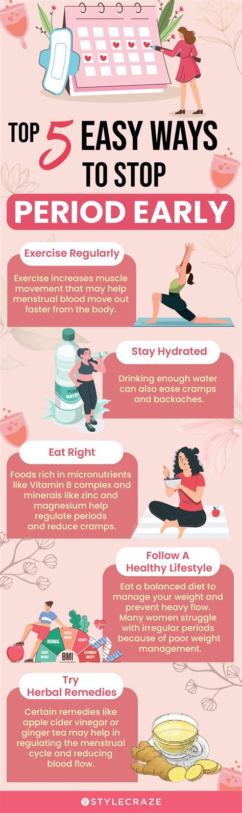 How to stop periods in two days