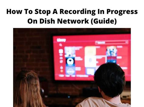 How to stop recording series on dish. If you had set up the recording in advance, you can follow the steps above to stop DISH from saving anything further. There are a few ways to stop recordings on Dish. If you want to stop a recording that is in progress, you can press the Stop button on your remote control. This will stop the recording and return you to live TV. 