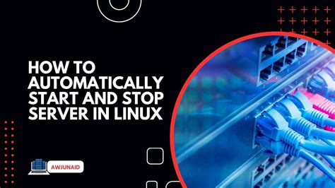 How to stop server in linux