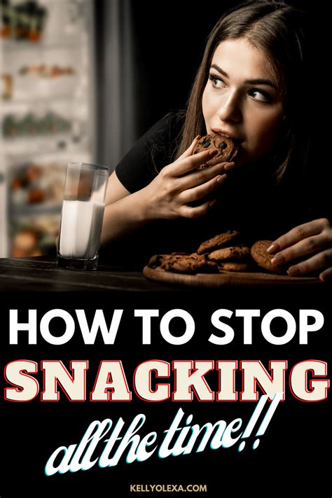 How to stop snacking. Make a list of things that need done around the house. When you're feeling "snacky" pick something on the list and do it instead. Get a new hobby. Take a class for painting, drawing, etc. Something to keep your hands busy is ideal. Build a puzzle (again, it keeps your hands - and mind - busy!). Read a book. 
