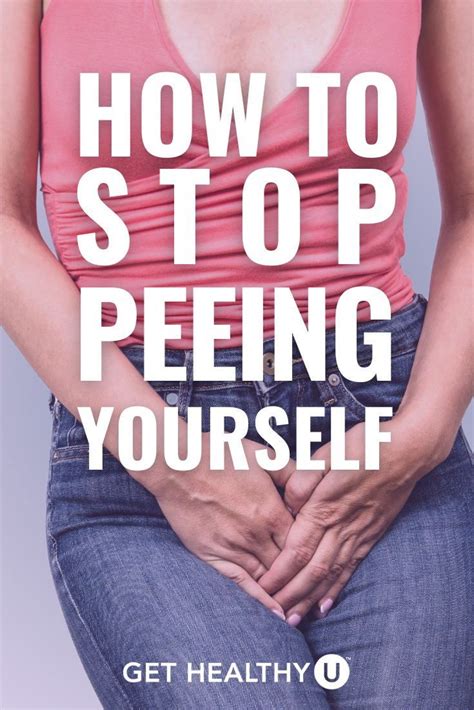 How to stop yourself from peeing yourself