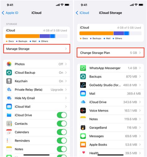 How to storage photos in icloud