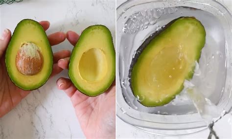 How to store half an avocado. Gently press the plastic wrap around the avocado half, smoothing out any air bubbles or gaps. The goal is to create a tight seal that prevents excess oxygen from reaching the avocado. Repeat the process with the other avocado half. Place the wrapped avocado halves in an airtight container or a ziplock bag. 