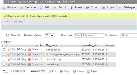 How to store image in mysql