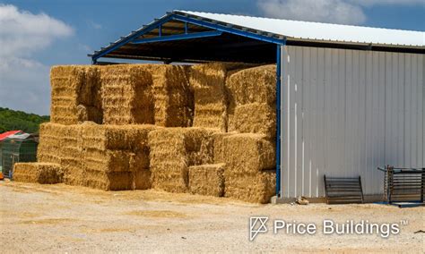 How to store loose hay.  From barn designs to tarping techniques, keep feed dry...