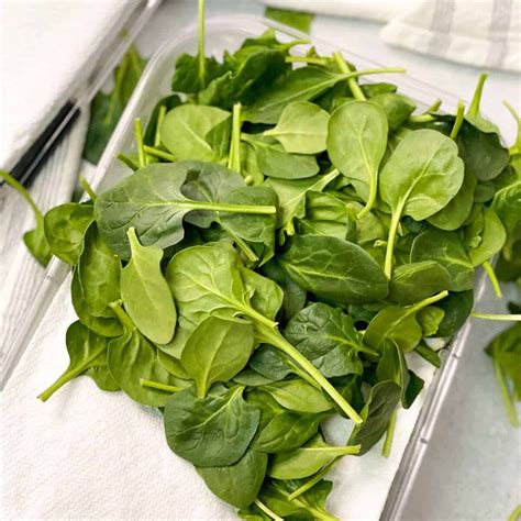 How to store spinach in fridge