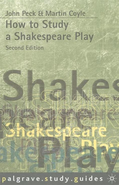 How to study a shakespeare play palgrave study guides. - Electricista s ayudante examen 5064 guía de estudio.