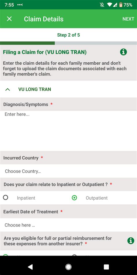 How to submit a medical claim on Cigna Envoy - Vu Long Tran