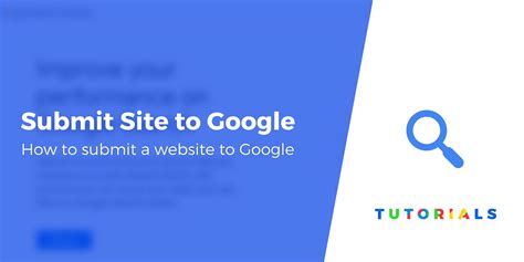 How to submit a website in google