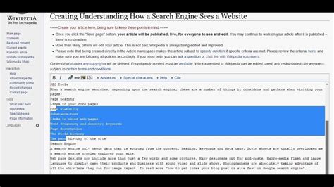 How to submit article in wikipedia withing the guidelines YouTube