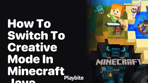 How to switch to creative in minecraft