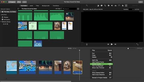 How to sync audio in imovie