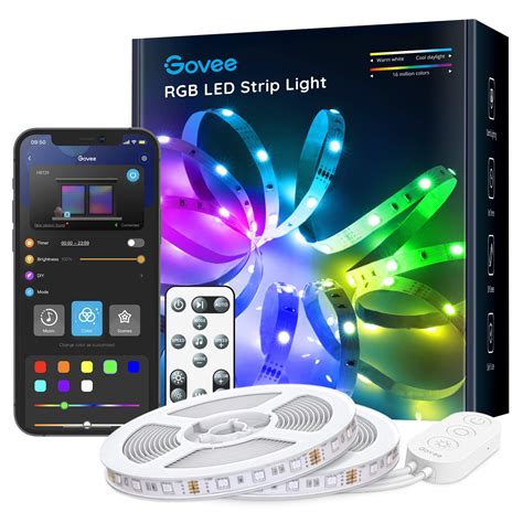 How to sync govee lights to tv. RGBWW. Color Temperature. 2700K-6500K. Working Temperature. -10° to 45°C (14° to 113° F) Height/Diameter. 4.72/2.35 in. With features such as Group Control and automated timers, the Govee Wi-Fi + Bluetooth LED Bulbs will stay bright whenever you need it. 
