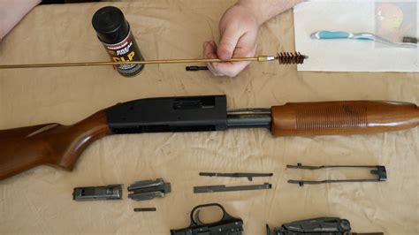 Taking apart a Winchester Model 1400 20 gauge shotgun is a relatively straightforward process. To begin, ensure the gun is unloaded and the safety is engaged. Then, remove the forearm by sliding it forward and off the barrel. Next, pull back on the operating handle and lift it upwards to release the bolt. Finally, push the trigger assembly …. 