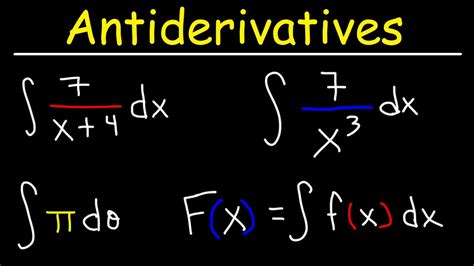 How to take antiderivative. y^ (n) = y, where ^ (n) means the n:th derivative. Once you know how to deal with differential equations, it's fairly straightforward to show that the solution to that differential equation is: y = ∑ {k = 1 to n} a_n * e^ (u_n * x + b_n) where a_n and b_n are arbitrary parameters and u_n are the n n:th roots of unity. 