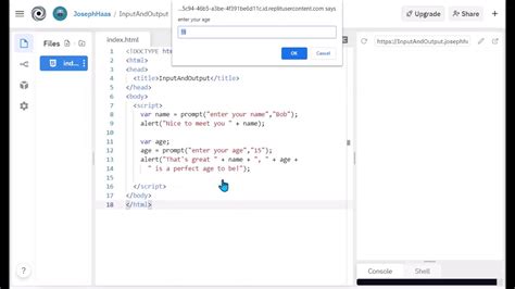How to take input value in javascript