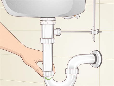 How to take out drain in sink