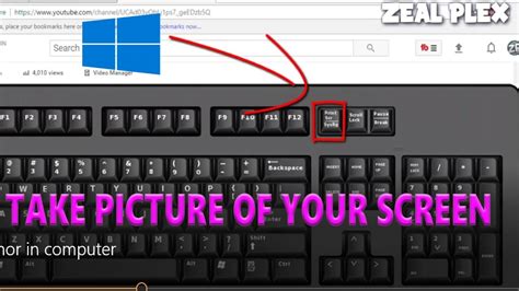 To do this you simply have to press the PrtSc or PrintScreen button on your keyboard. When you press this key a copy of your current screen will be placed in the Clipboard of Windows. When you ....
