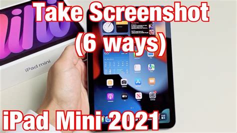 How to take screenshot in ipad mini
