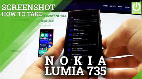How to take screenshot in lumia