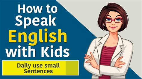 How to talk in english with child