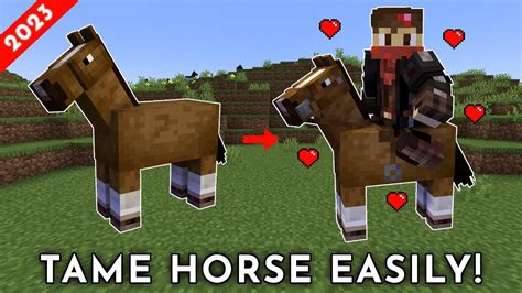 How to tame a horse in minecraft. How to Breed a Horses. To breed a horse, you’ll need to have it tamed.But once you’ve done that, make sure the horses are in a closed area. Once you have the horses in a safe location, make ... 