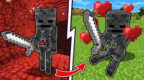 How to tame a wither in minecraft