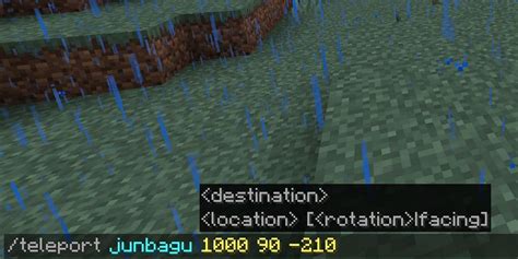 How to teleport in minecraft creative mode