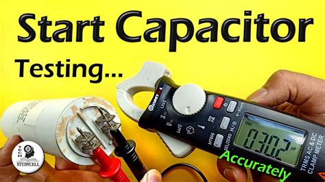 How to test Start Capacitor for an Electric Motor with a Multimeter