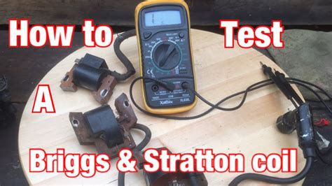 How to test briggs and stratton ignition coil with multimeter. .  <a href=https://...