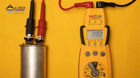 If the capacitor under test is open, the multimeter needle will not move (will remain at the infinity position which is the initial position for analogue multi meters). If the capacitor under test has leakage then the needle will first deflect to zero, and then slowly move towards infinity and will settle at a point before infinity..