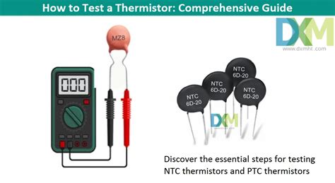 How to test ntc thermistor with multimeter.  (2) Estimate temperature coefficient α t First...