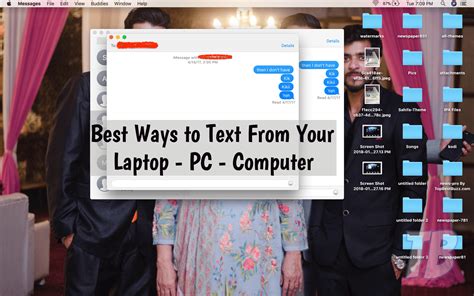 How to text from your computer. You can then sign into the MightyText web app in a web browser on your computer — any computer, whether it’s running Windows, Mac OS X, Linux, or … 