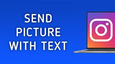 How to text in instagram in computer