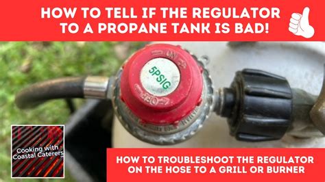 How to thaw a propane regulator.  One of the problematic issues causing a ...