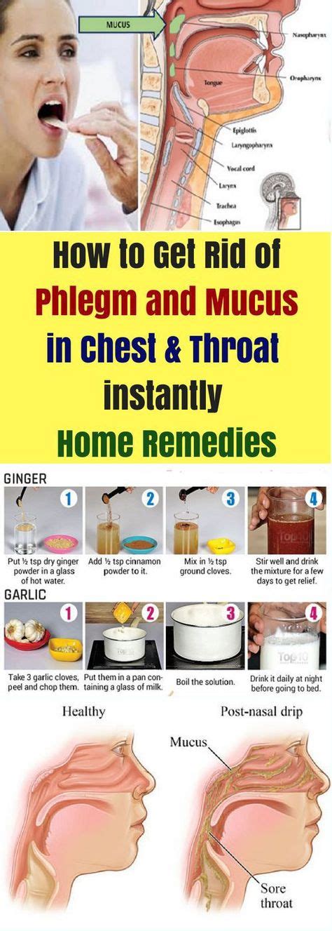 How to thin phlegm in throat