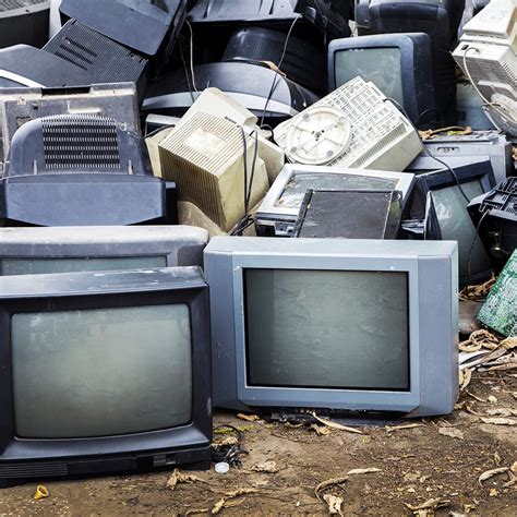 How to throw away a tv. 