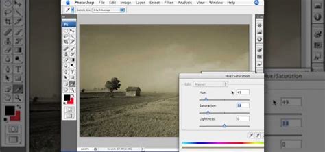 How to tint an image in photoshop