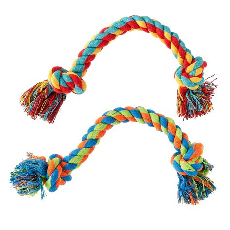 How to top rope.  Bright Braid Dog Rope This vibrant, multi-colored brai...