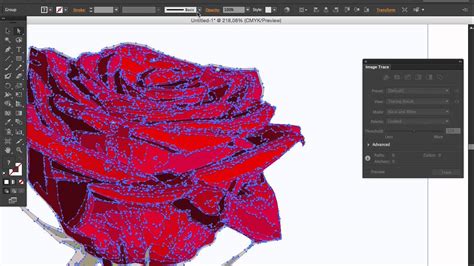 How to trace artwork in illustrator