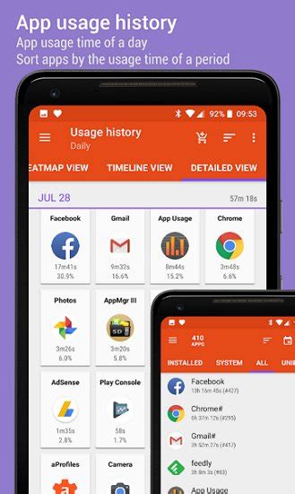 How to track app usage in android